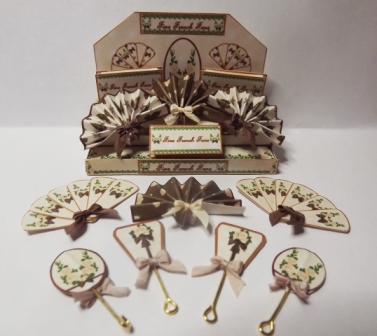 FINE FRENCH FANS DISPLAY KIT (image for) FINE FRENCH FANS DISPLAY KIT