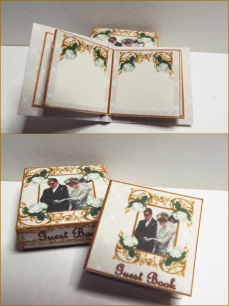 WEDDING GUEST BOOK AND BOX KIT (image for) WEDDING GUEST BOOK AND BOX KIT